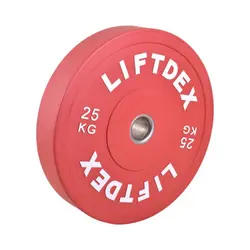صفحه هالتر LIFTDEX مدل 3D BUMPER وزن 25 کیلوگرم بسته دو عددی