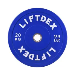 صفحه هالتر LIFTDEX مدل 3D BUMPER وزن 20 کیلوگرم بسته دو عددی