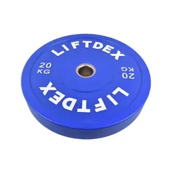 صفحه هالتر LIFTDEX مدل 3D BUMPER وزن 20 کیلوگرم بسته دو عددی