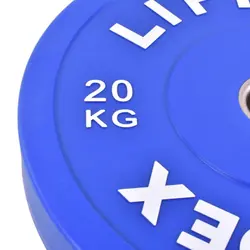 صفحه هالتر LIFTDEX مدل 3D BUMPER وزن 20 کیلوگرم بسته دو عددی