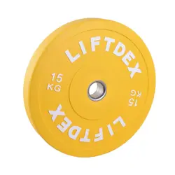 صفحه هالتر LIFTDEX مدل 3D BUMPER وزن 15 کیلوگرم بسته دو عددی