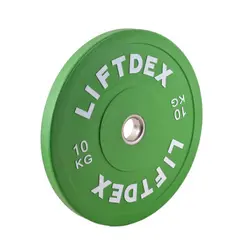 صفحه هالتر LIFTDEX مدل 3D BUMPER وزن 10 کیلوگرم بسته دو عددی