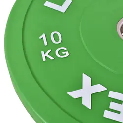 صفحه هالتر LIFTDEX مدل 3D BUMPER وزن 10 کیلوگرم بسته دو عددی
