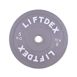 صفحه هالتر LIFTDEX مدل 3D BUMPER وزن 5 کیلوگرم بسته دو عددی