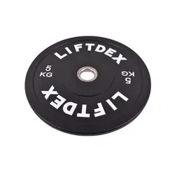 صفحه هالتر LIFTDEX مدل BUMPER وزن 5 کیلوگرم بسته دو عددی
