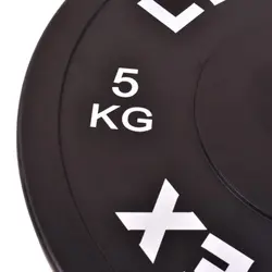 صفحه هالتر LIFTDEX مدل BUMPER وزن 5 کیلوگرم بسته دو عددی