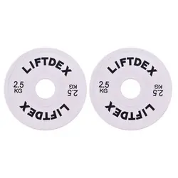 صفحه هالتر کراس فیت LIFTDEX وزن 2.5 کیلوگرم بسته دو عددی