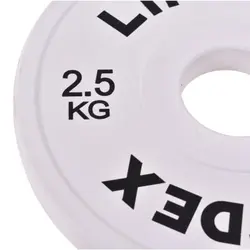 صفحه هالتر کراس فیت LIFTDEX وزن 2.5 کیلوگرم بسته دو عددی