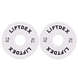 صفحه هالتر کراس فیت LIFTDEX وزن 1.5 کیلوگرم بسته دو عددی