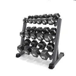 رک دمبل 3 طبقه خانگی Dumbbell rack