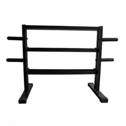 رک دمبل سه طبقه Three-tier dumbbell rack