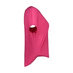 تی شرت ورزشی زنانه مدل کراپ نایک