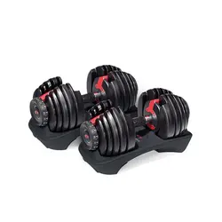 دمبل متغیر طرح بوفلکس با پایه برند yala BOWFLEX