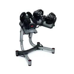 دمبل متغیر طرح بوفلکس با پایه برند yala BOWFLEX