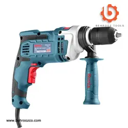 دریل چکشی 13 میلی‌متری اتومات 750 وات رونیکس مدل 2215 - ابزار یراق بهروز