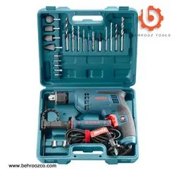 کیت دریل چکشی و متعلقات 29 پارچه رونیکس مدل RS-0007 - ابزار یراق بهروز