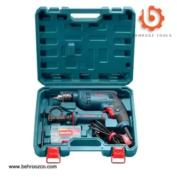 کیت دریل چکشی و متعلقات 54 پارچه رونیکس مدل RS-0005 - ابزار یراق بهروز