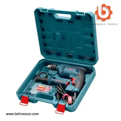 کیت دریل چکشی و متعلقات 54 پارچه رونیکس مدل RS-0005 - ابزار یراق بهروز