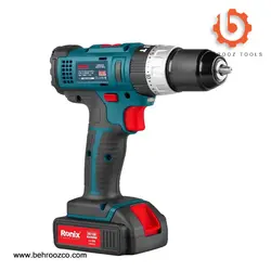 دریل پیچ گوشتی شارژی 16 ولت رونیکس مدل 8616K - ابزار یراق بهروز