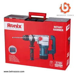 دریل بتن کن 28 میلی‌متری 1200 وات 5 کیلویی رونیکس مدل 2729 - ابزار یراق بهروز