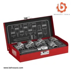 جعبه بکس شش گوش 9 پارچه 1/2 اینچ رونیکس مدل RH-2692 - ابزار یراق بهروز