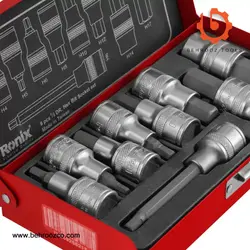 جعبه بکس شش گوش 9 پارچه 1/2 اینچ رونیکس مدل RH-2692 - ابزار یراق بهروز