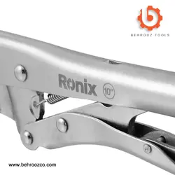 انبر قفلی زنجیری سایز 10 رونیکس مدل RH-1442 - ابزار یراق بهروز