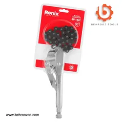 انبر قفلی زنجیری سایز 10 رونیکس مدل RH-1442 - ابزار یراق بهروز