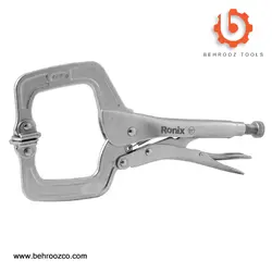 انبر قفلی سی کلمپ سایز 11 رونیکس مدل RH-1441 - ابزار یراق بهروز