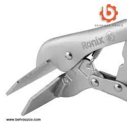 انبر قفلی ورق گیر سایز 8 رونیکس مدل RH-1440 - ابزار یراق بهروز