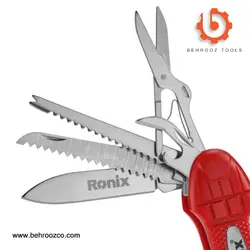 انبر همه کاره تاشو رونیکس مدل RH-1192 - ابزار یراق بهروز