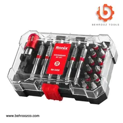ست سری پیچ گوشتی 19 عددی رونیکس مدل RH-5450 - ابزار یراق بهروز