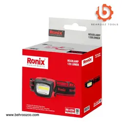 چراغ پیشانی 120 لومن رونیکس مدل RH-4284 - ابزار یراق بهروز