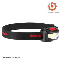 چراغ پیشانی قابل شارژ 120 لومن 3 وات رونیکس مدل RH-4285 - ابزار یراق بهروز