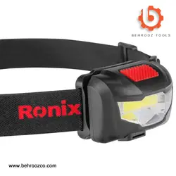 چراغ پیشانی قابل شارژ 120 لومن 3 وات رونیکس مدل RH-4285 - ابزار یراق بهروز