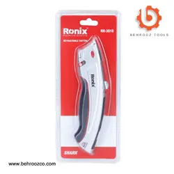 کاتر ذوزنقه‌ای صنعتی 19 میلی‌ متری رونیکس مدل RH-3010 - ابزار یراق بهروز