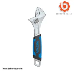 آچار فرانسه روکش دار نووا - ابزار یراق بهروز