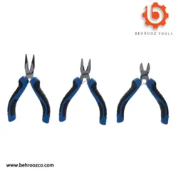 ست سه عددی انبرهای الکترونیکی 4/5 اینچ نووا مدل 8123 - ابزار یراق بهروز