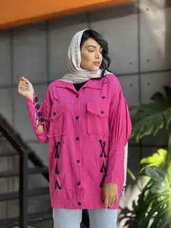مانتو جلوبندی 2171 - بوتیک آلما