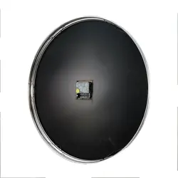 ساعت دیواری آرتمیس مدل 2000 نقره ای صفحه مشکی - گالری ساعت آریانا