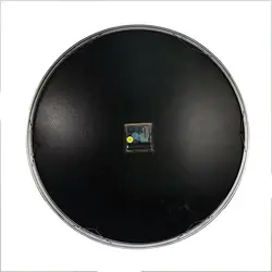 ساعت دیواری آرتمیس مدل 2000 نقره ای صفحه مشکی - گالری ساعت آریانا