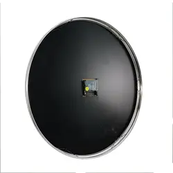 ساعت دیواری آرتمیس مدل 2000 نقره ای صفحه مشکی - گالری ساعت آریانا