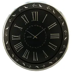 ساعت دیواری آرتمیس مدل 2034 نقره ای - گالری ساعت آریانا