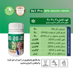 کود 20-20-20 گیاهان آپارتمانی