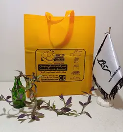 ساک پارچه ای تبلیغاتی 40×30 دسته دار سه طرف کاست