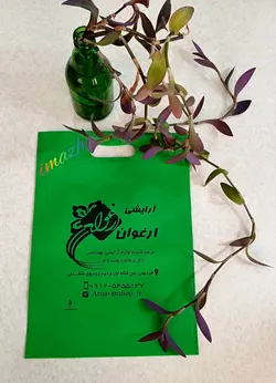 ساک پارچه ای تبلیغاتی 50×40 دسته موزی