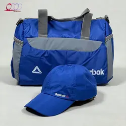 ست کلاه ساک ورزشی آبی نفتی ریبوک - شاد اسپرت