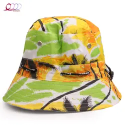 کلاه باکت کتان طرح ساحلی - شاد اسپرت
