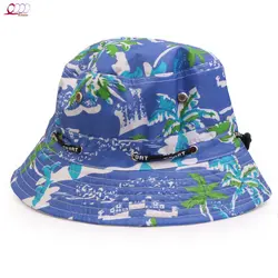 کلاه باکت کتان طرح ساحلی - شاد اسپرت