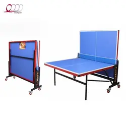 میز پینگ پنگ 4 چرخ ملامینه مدل D2 - شاد اسپرت